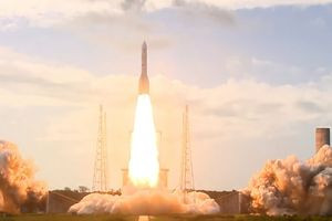  Neue europäische Trägerrakete Ariane 6 gestartet