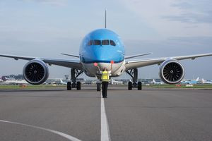 Boeing 787 von KLM hängt in Argentinien fest