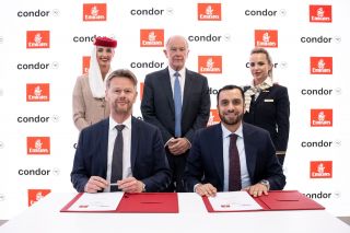 Condor vernetzt sich mit Emirates